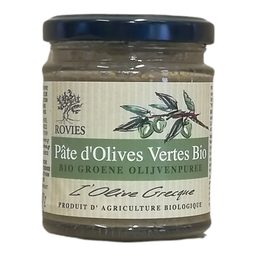 Tapenade d'olives vertes 180gr
