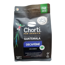 Café Chorti en grain décaféiné (Guatemala) 250 gr